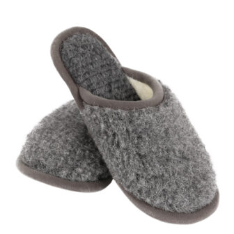 Slip-in tofflor MERINO grafit