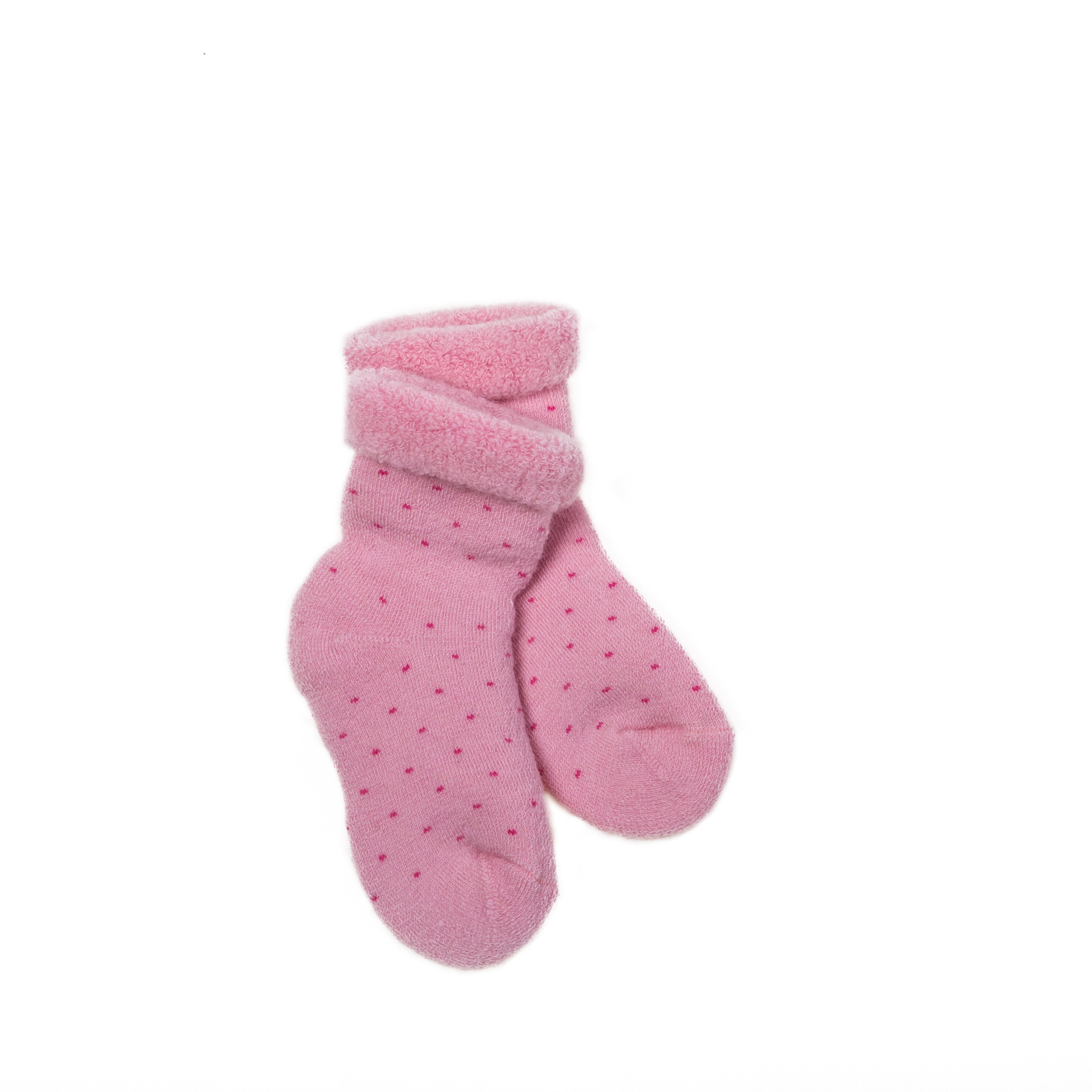 Babysocka 80% ull, rosa