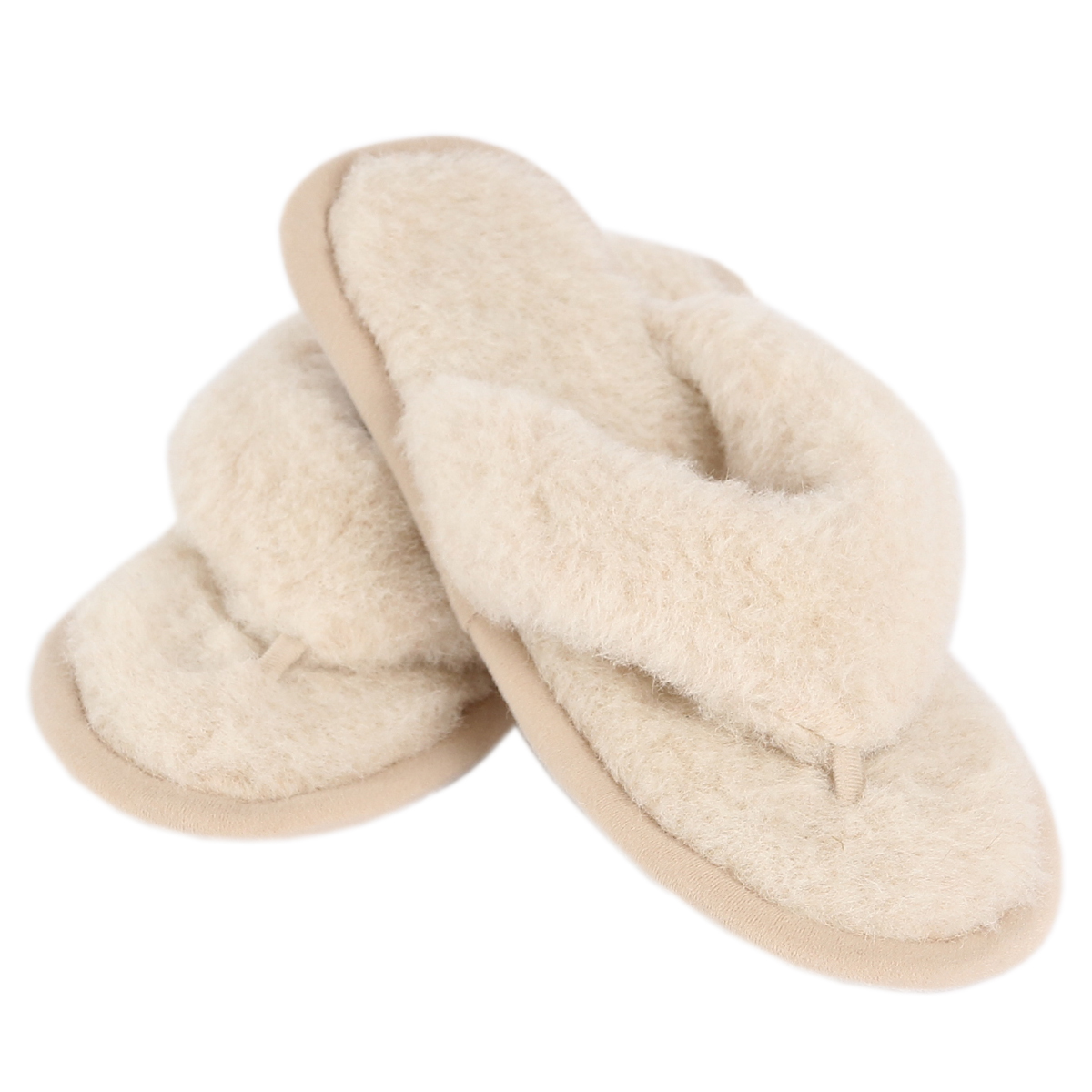 Flip-flop tofflor KARAMEL beige