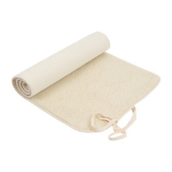 Yogamatta inkl. väska, naturvit