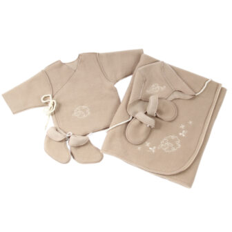 Startkit till baby inkl. pläd, beige