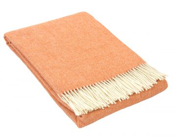 Ullpläd CLASSIC, korall