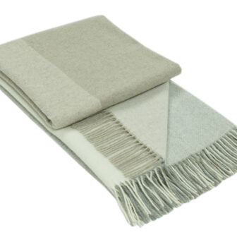 Pläd merino/kashmir DORA, beige