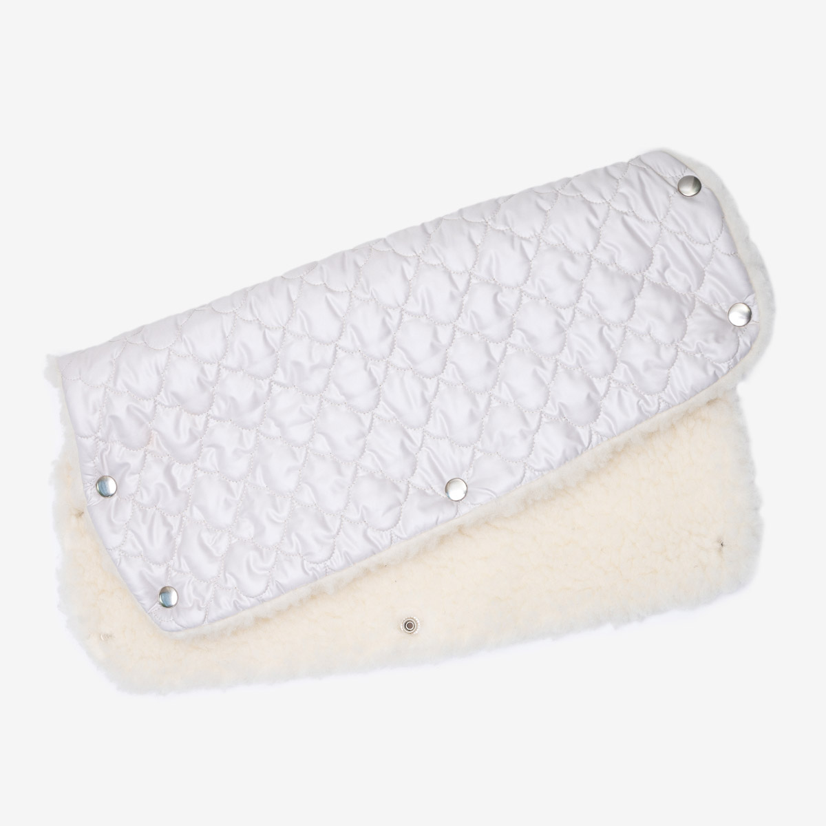 Handvärmare för barnvagn, vit - Bild 2