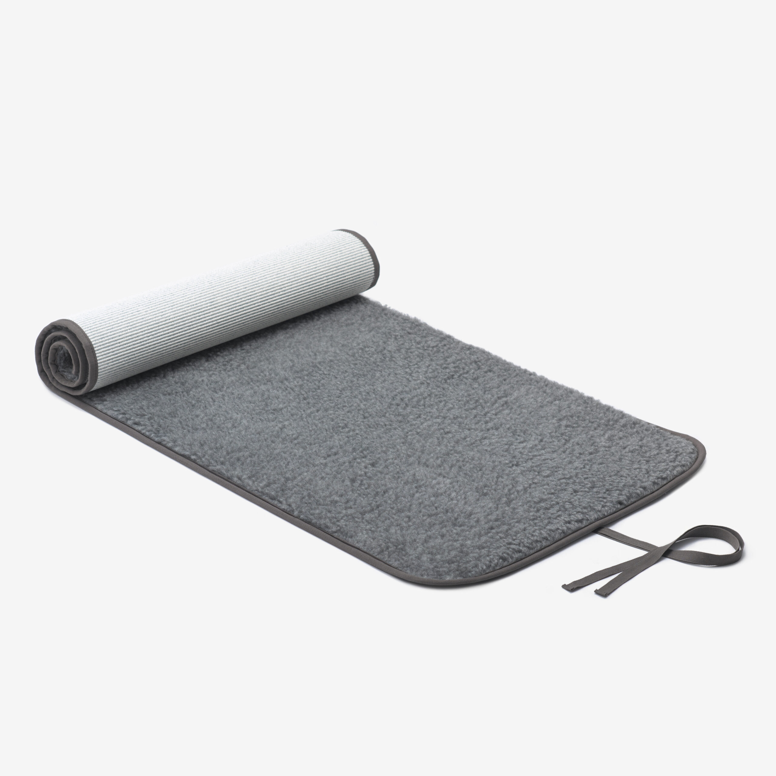 Yogamatta inkl. väska, grå