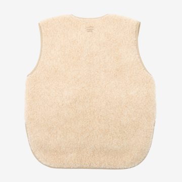 Ullväst MERINO, beige - Bild 4