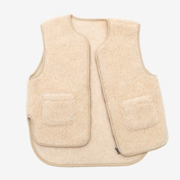 Ullväst MERINO, beige