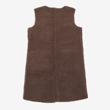 Ullväst MERINO, brun - Bild 3