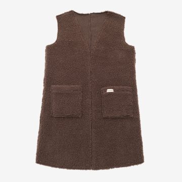 Ullväst MERINO, brun