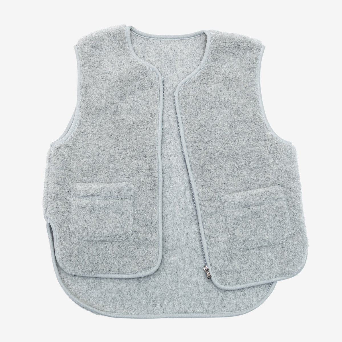 Ullväst MERINO, grå